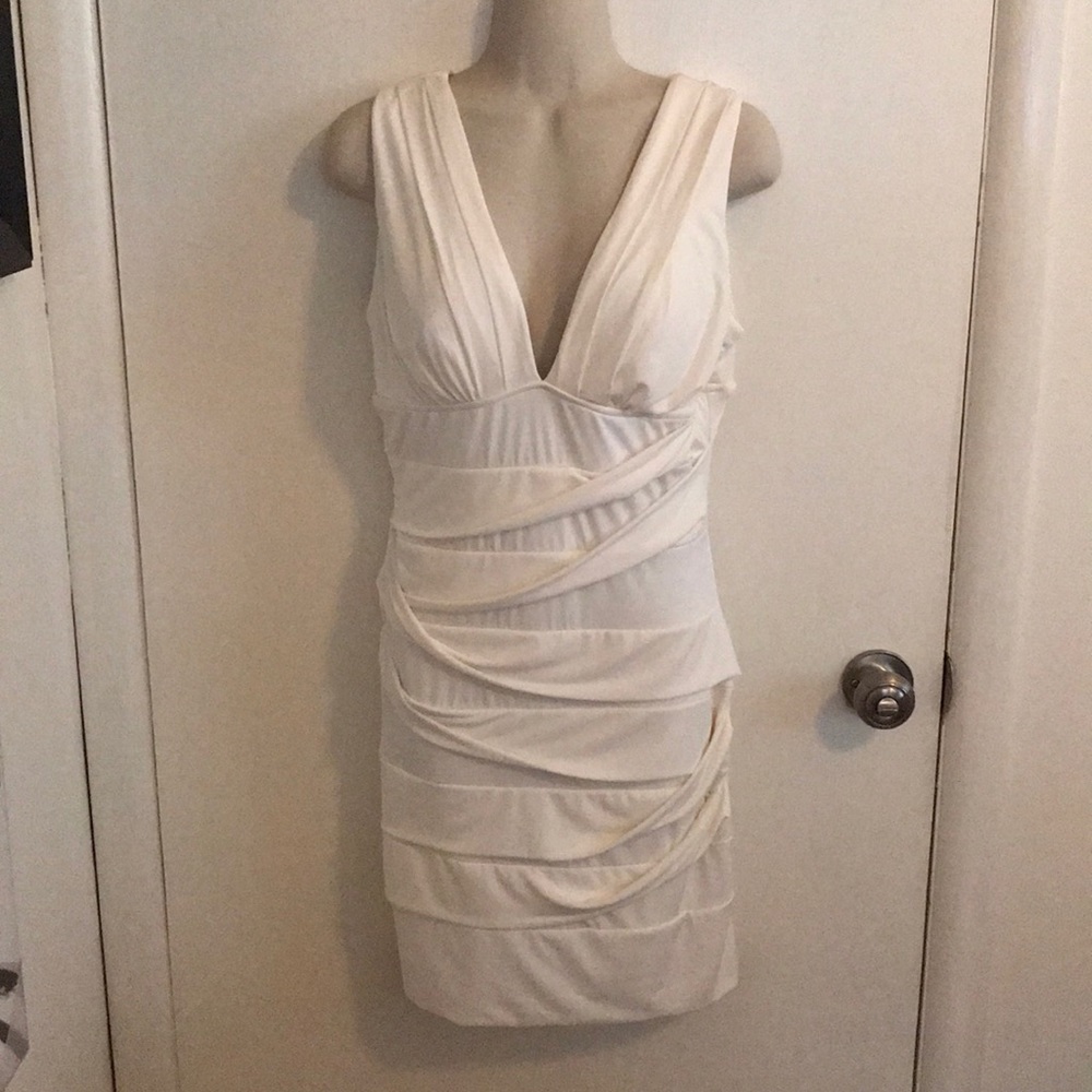 Twisted bandage dress